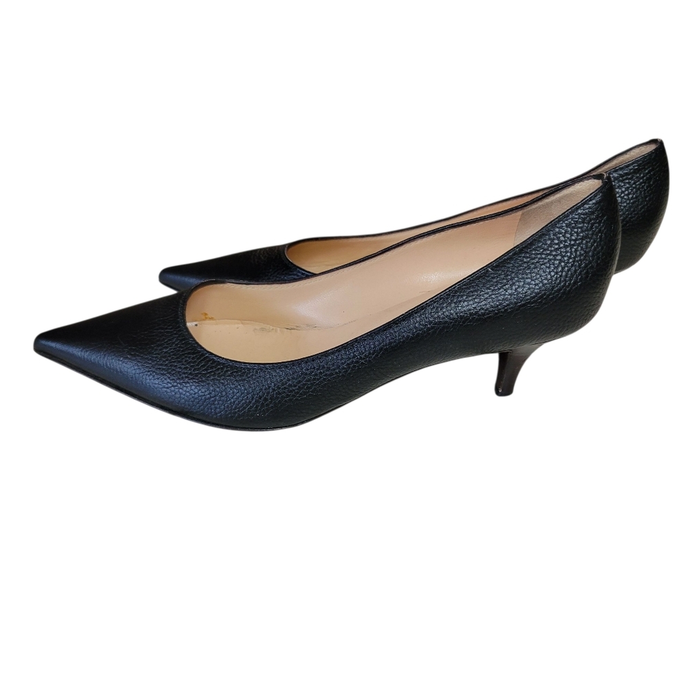 Giuseppe Zanotti Black Leather Heels - Picture 3 of 10